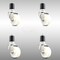 Service Caster 3 Inch 316SS Nylon Wheel Swivel 1-7/8 Inch Expanding Stem Caster Set SCC SCC-SS316EX20S314-NYS-178-4 - alternate 2